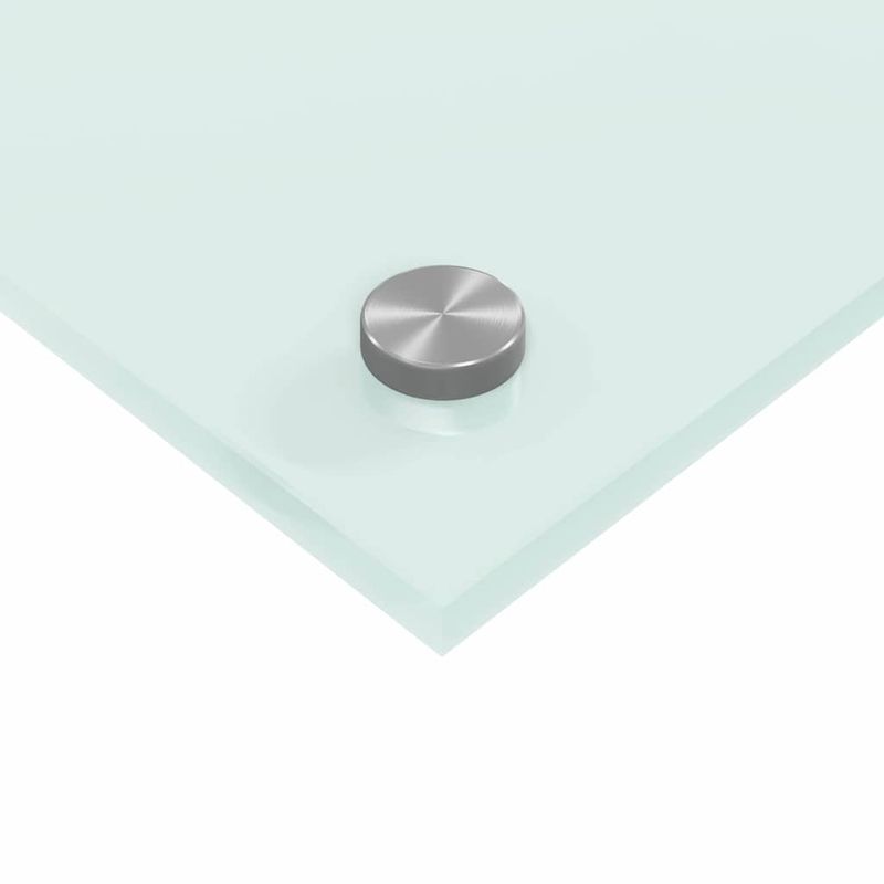 Casa si Gradina - Sanitare - Chiuveta bucatarie si accesorii - Accesorii chiuvete - Spate de bucatarie Alb 80 x 60 x 0.8 cm sticla securizata - Infinity.ro