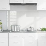 Casa si Gradina - Sanitare - Chiuveta bucatarie si accesorii - Accesorii chiuvete - Spate de bucatarie Transparent 100 x 60 x 0.8 cm - Infinity.ro