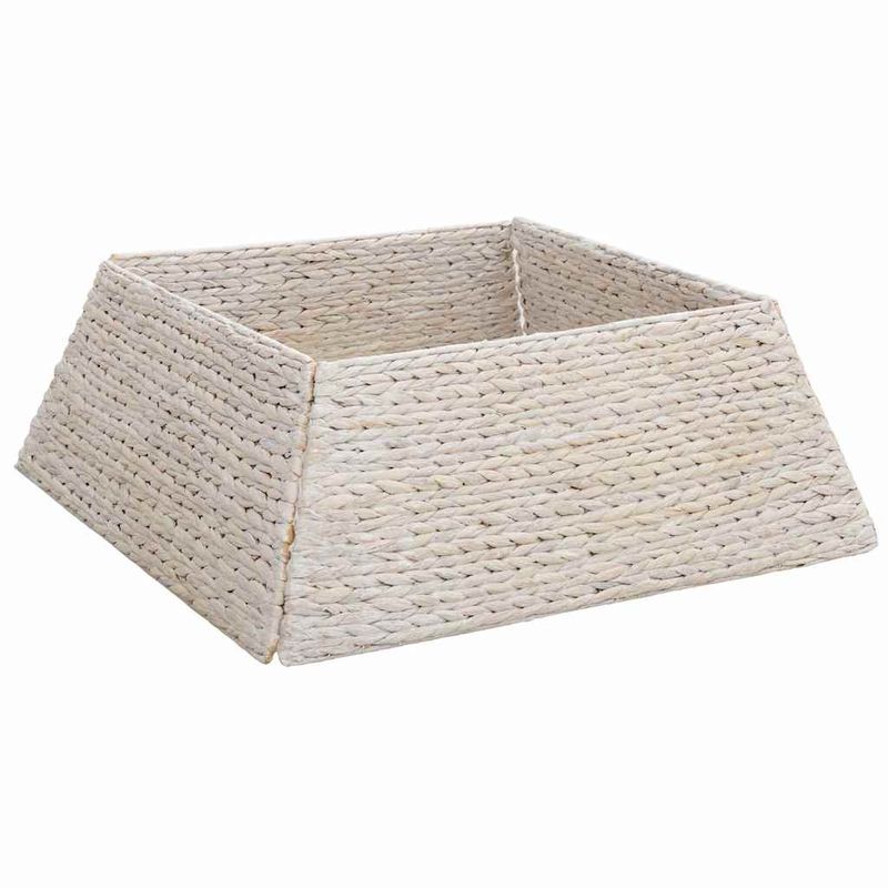 Casa si Gradina - Decoratiuni - Decoratiuni de sezon - Guler pentru Pomul de Craciun Alb 70 x 70 x 28 cm - Infinity.ro