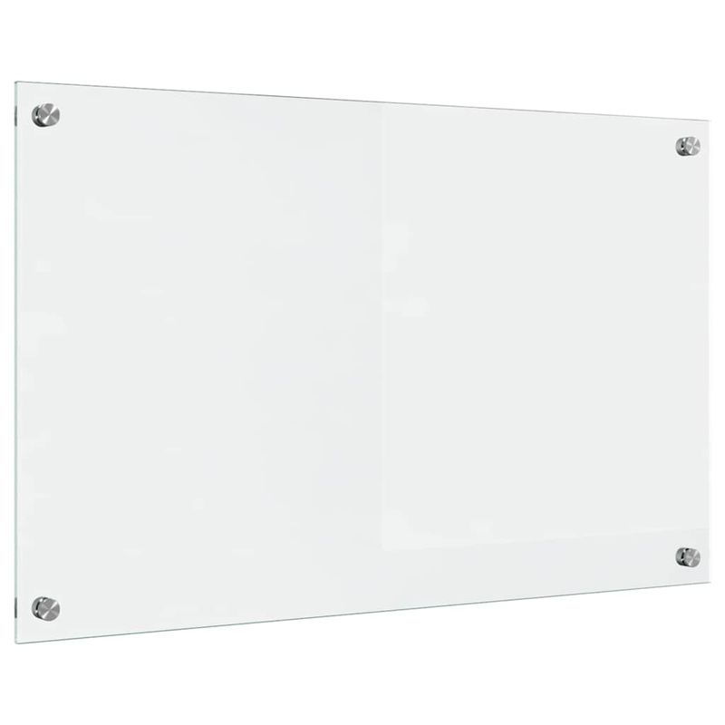 Casa si Gradina - Sanitare - Chiuveta bucatarie si accesorii - Accesorii chiuvete - Spate de bucatarie Transparent 80 x 50 x 0.8 cm - Infinity.ro