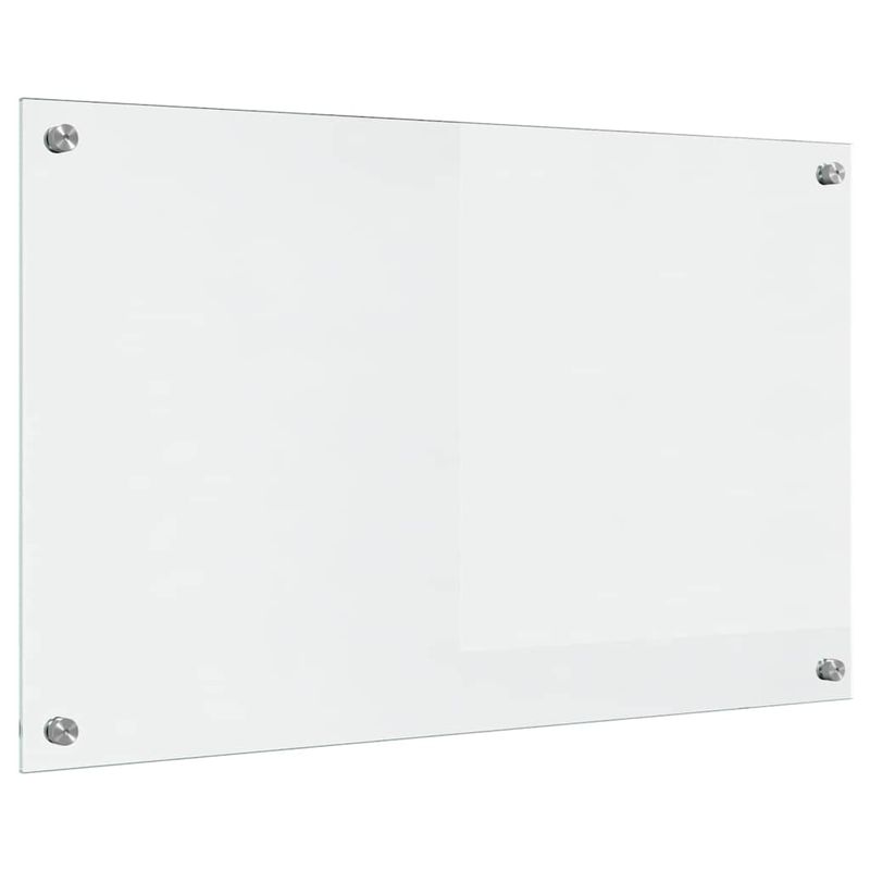 Casa si Gradina - Sanitare - Chiuveta bucatarie si accesorii - Accesorii chiuvete - Spate de bucatarie Transparent 80 x 50 x 0.8 cm - Infinity.ro