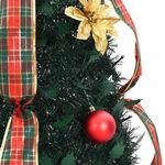 Casa si Gradina - Decoratiuni - Decoratiuni de sezon - Brad de Craciun artificial cu 100 LED Verde 150 cm PVC - Infinity.ro