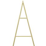 Casa si Gradina - Decoratiuni - Decoratiuni de sezon - Pom de Craciun din metal Auriu 150 cm Otel vopsit in pulbere - Infinity.ro