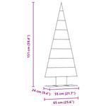 Casa si Gradina - Decoratiuni - Decoratiuni de sezon - Pom de Craciun din metal Auriu 150 cm Otel vopsit in pulbere - Infinity.ro