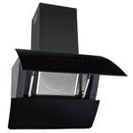 Electronice si Electrocasnice - Aragazuri, cuptoare si hote - Hote - Hote traditionale - Hota montata pe perete negru 60 cm otel inoxidabil 756 m³/h - Infinity.ro