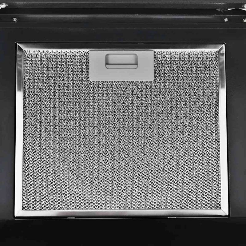 Electronice si Electrocasnice - Aragazuri, cuptoare si hote - Hote - Hote traditionale - Hota montata pe perete negru 60 cm otel inoxidabil 756 m³/h - Infinity.ro