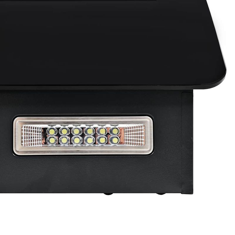 Electronice si Electrocasnice - Aragazuri, cuptoare si hote - Hote - Hote traditionale - Hota montata pe perete negru 60 cm otel inoxidabil 756 m³/h - Infinity.ro