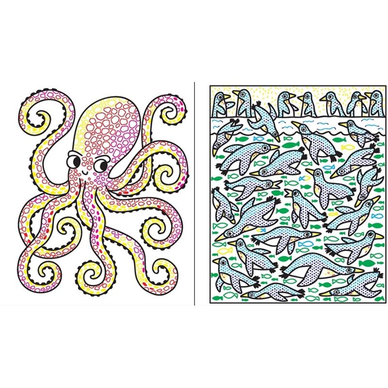 Carti si Birotica - Carti - Carti pentru copii - Carti pentru bebelusi - Under the Sea Magic Painting Book Usborne - Infinity.ro