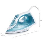Electronice si Electrocasnice - Ingrijirea tesaturilor - Fiare de calcat - Fier de calcat Domo DO7060S, talpa ceramica, 2400W, 40g/min, 0.32L, autocuratare - Infinity.ro