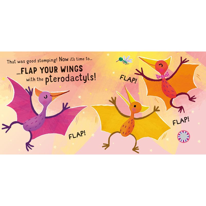 Carti si Birotica - Carti - Carti pentru copii - Carti pentru bebelusi - Dance with the Dinosaurs Usborne Books - Infinity.ro