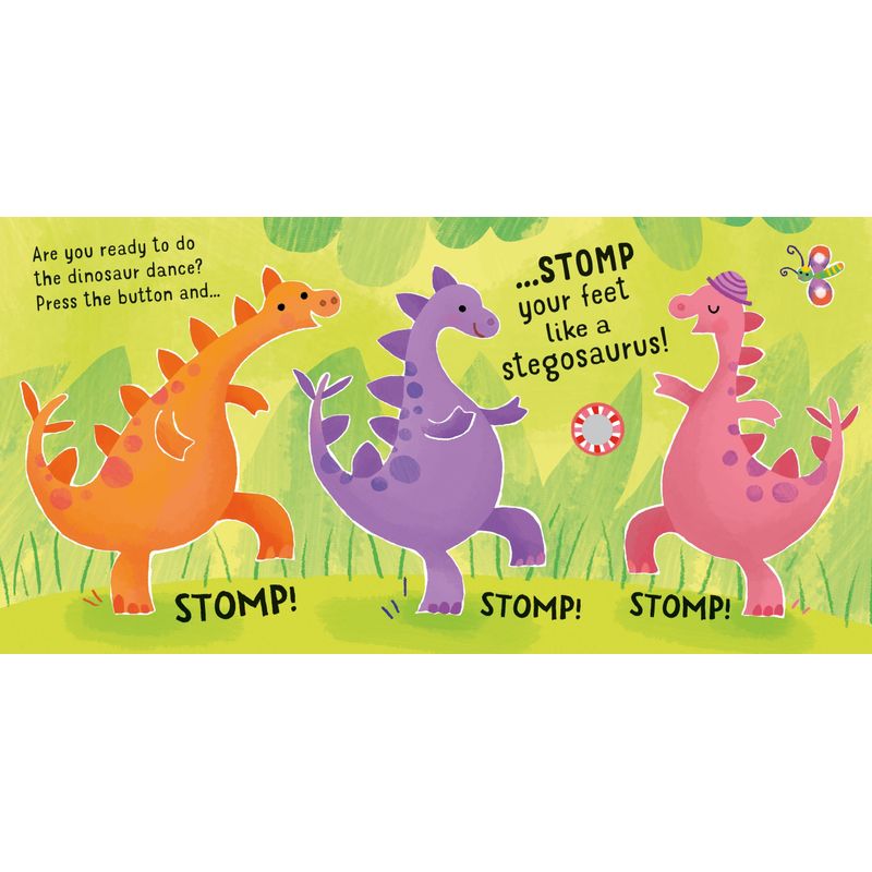 Carti si Birotica - Carti - Carti pentru copii - Carti pentru bebelusi - Dance with the Dinosaurs Usborne Books - Infinity.ro