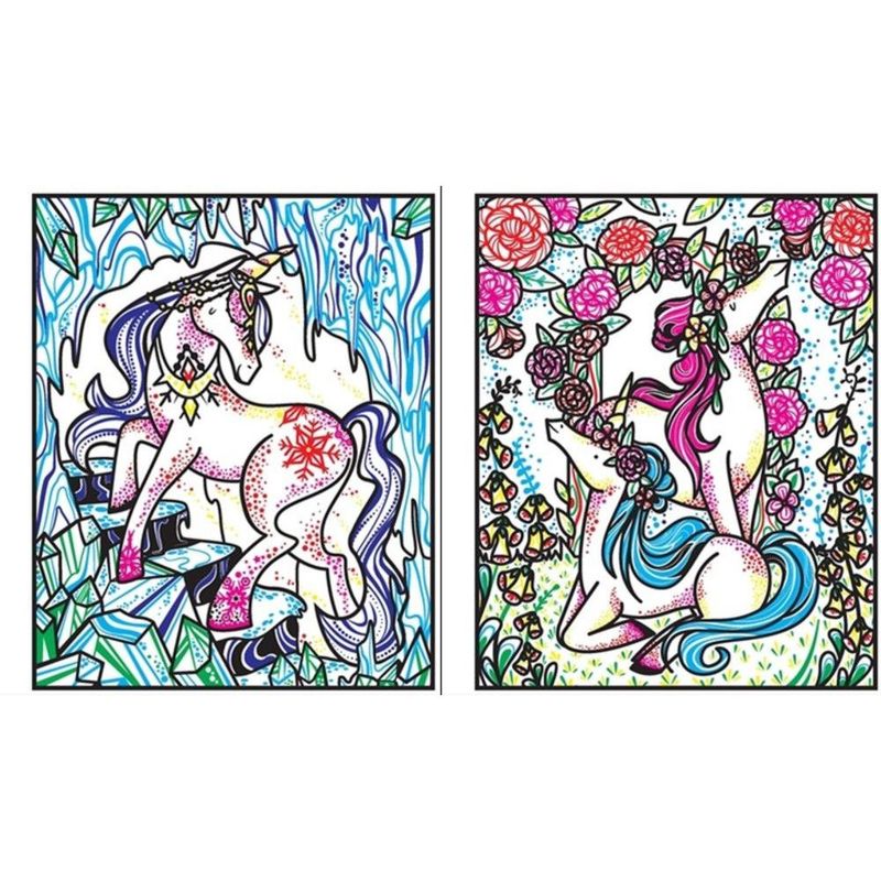 Carti si Birotica - Carti - Carti pentru copii - Carti pentru bebelusi - Unicorns Magic Painting Book Usborne - Infinity.ro