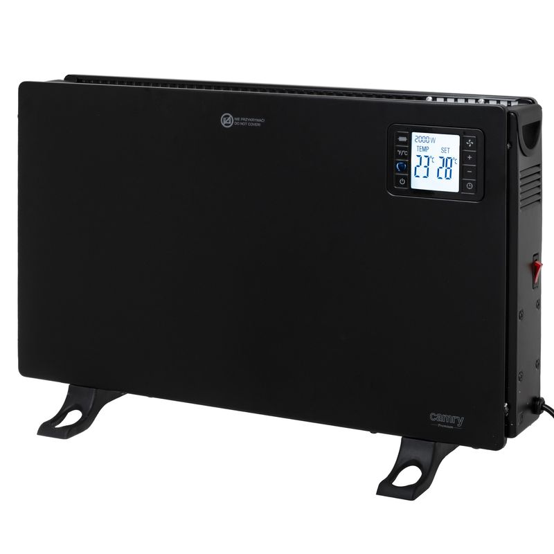 Electronice si Electrocasnice - Climatizare si sisteme de incalzire - Aparate incalzire aer - Convectoare electrice - Convector electric Camry CR7739b, 2000W, 3 trepte temperatura, termostat, timer - Infinity.ro