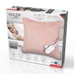 Ingrijire personala si Cosmetice - Sanatate si wellness - Articole wellness - Incalzitoare corporale - Perna electrica Adler AD7444, 38x38cm, 2 trepte, fleece, 45W - Infinity.ro