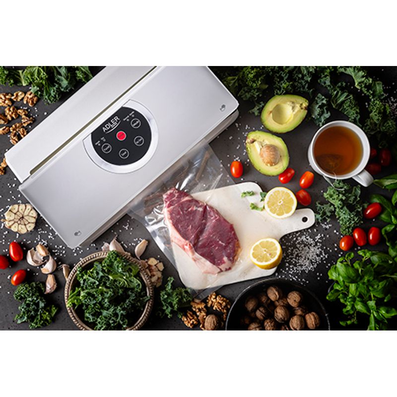 Electronice si Electrocasnice - Electrocasnice bucatarie - Mixere, tocatoare & roboti de bucatarie - Aparate de vidat - Aparat de vidat Adler AD 4503 - Infinity.ro