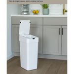 Casa si Gradina - Mobilier - Organizare si depozitare - Cosuri de gunoi - Cos de gunoi cu senzor de miscare 9 L Koken, Automat, anti-miros, silentios, Rezistent la apa IPX5, 21.8x13x31.5 cm, Alb - Infinity.ro