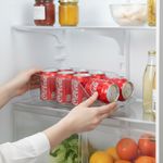 Casa si Gradina - Bucatarie si vesela - Organizare si depozitare bucatarie - Cutii alimentare - Cutie depozitare doze bauturi in frigider Koken, cutii alimentare, organizare frigider, bucatarie, Plastic - Infinity.ro