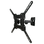 TV, Audio-Video si Foto - Accesorii TV si audio - Suporturi TV - Suport TV Well perete pentru ecran plat cu miscare completa, Otel, 23"-55", Negru - Infinity.ro