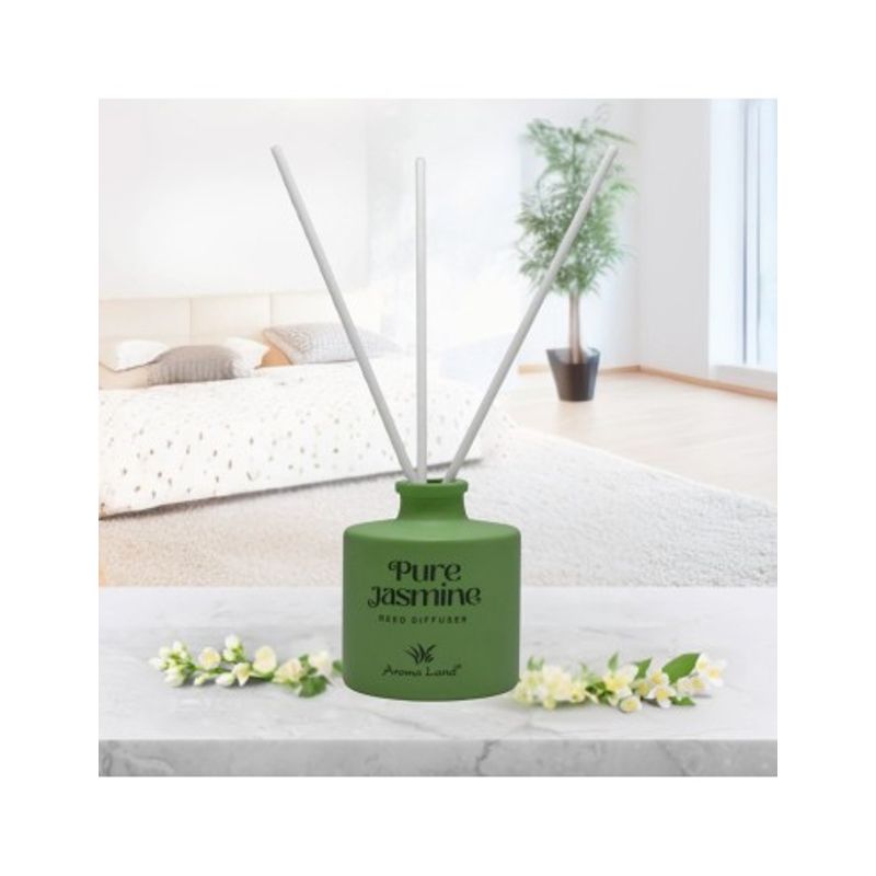 Casa si Gradina - Decoratiuni - Aromaterapie si lumanari - Odorizante camera - Odorizant de camera Aroma Land, Pure Jasmine, 100ml - Infinity.ro