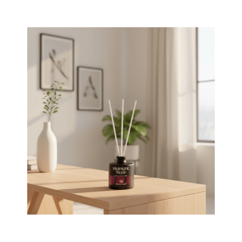 Casa si Gradina - Decoratiuni - Aromaterapie si lumanari - Odorizante camera - Odorizant de camera Aroma Land, Midnight Rose, 100ml - Infinity.ro
