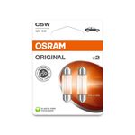 Auto si Moto - Electrice auto - Iluminare si semnalizare - Becuri auto - Set 2 Becuri C5W, 12V, 5W, Osram - Infinity.ro
