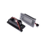 Auto si Moto - Electrice auto - Iluminare si semnalizare - Lumini ambientale - Set 2 Lampi numar LED Fiat 500X 2014-2018 - Infinity.ro