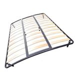 Casa si Gradina - Mobilier - Saltele si somiere - Somiere - Somiera pat Qualitysom, metalica, 3 zone, cu picioare, 195 x 170 cm - Infinity.ro