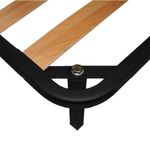 Casa si Gradina - Mobilier - Saltele si somiere - Somiere - Somiera pat Qualitysom, metalica, 3 zone, cu picioare, 185 x 160 cm - Infinity.ro