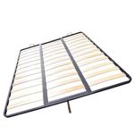 Casa si Gradina - Mobilier - Saltele si somiere - Somiere - Somiera pat Qualitysom, metalica, 3 zone, cu sistem de rabatare, 190 x 160 cm - Infinity.ro
