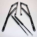 Casa si Gradina - Mobilier - Saltele si somiere - Somiere - Somiera pat Qualitysom, metalica, 3 zone, cu sistem de rabatare, 220 x 180 cm - Infinity.ro