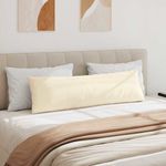 Casa si Gradina - Textile si covoare - Perne si pilote - Perne decorative - Perne pentru canapea 2 pcs Crem 145 x 40 cm - Infinity.ro