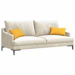 Casa si Gradina - Textile si covoare - Perne si pilote - Perne decorative - Perne pentru canapea 2 pcs Galben Deschis 50 x 30 cm - Infinity.ro