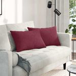 Casa si Gradina - Textile si covoare - Perne si pilote - Perne decorative - Perne pentru canapea 2 pcs bordo 40 x 60 cm - Infinity.ro
