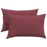Casa si Gradina - Textile si covoare - Perne si pilote - Perne decorative - Perne pentru canapea 2 pcs bordo 40 x 60 cm - Infinity.ro