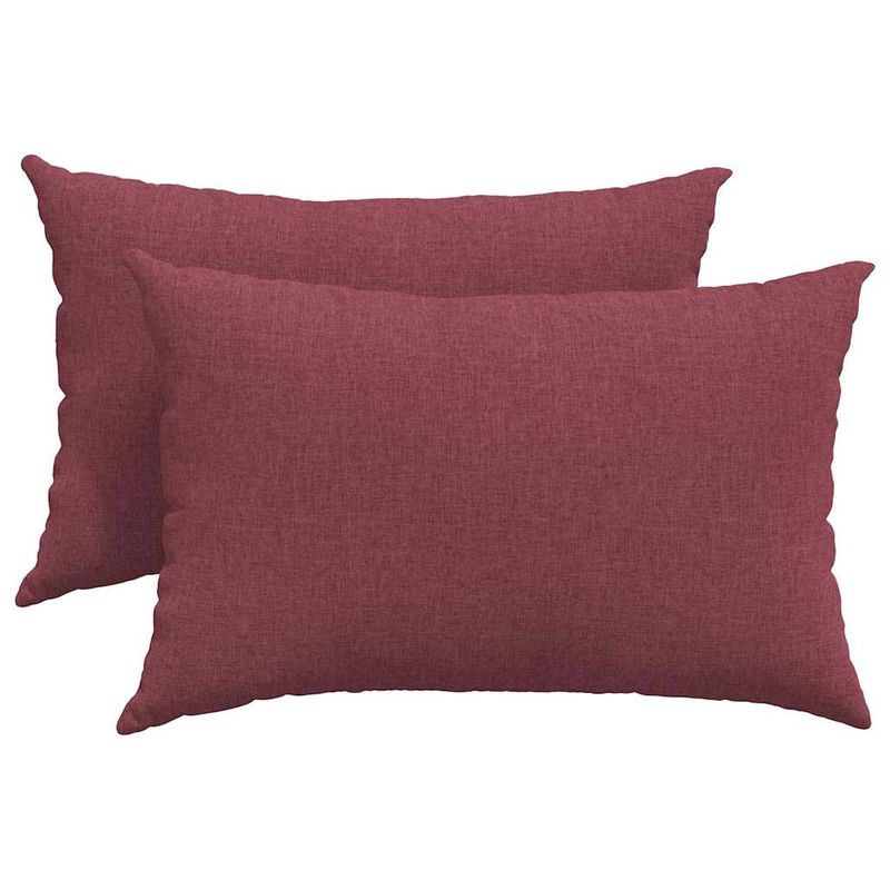 Casa si Gradina - Textile si covoare - Perne si pilote - Perne decorative - Perne pentru canapea 2 pcs bordo 40 x 60 cm - Infinity.ro