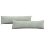 Casa si Gradina - Textile si covoare - Perne si pilote - Perne decorative - Perne pentru canapea 2 pcs Gri deschis 145 x 40 cm - Infinity.ro