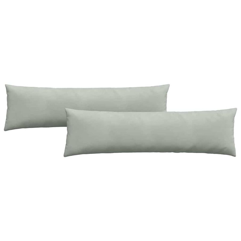 Casa si Gradina - Textile si covoare - Perne si pilote - Perne decorative - Perne pentru canapea 2 pcs Gri deschis 145 x 40 cm - Infinity.ro