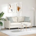 Casa si Gradina - Textile si covoare - Perne si pilote - Perne decorative - Perne pentru canapea 2 pcs Gri deschis 45 x 45 cm - Infinity.ro