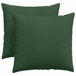 Casa si Gradina - Textile si covoare - Perne si pilote - Perne decorative - Perne pentru canapea 2 pcs Verde inchis 45 x 45 cm - Infinity.ro