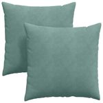 Casa si Gradina - Textile si covoare - Perne si pilote - Perne decorative - Perne pentru canapea 2 pcs Verde Marii 80 x 80 cm - Infinity.ro