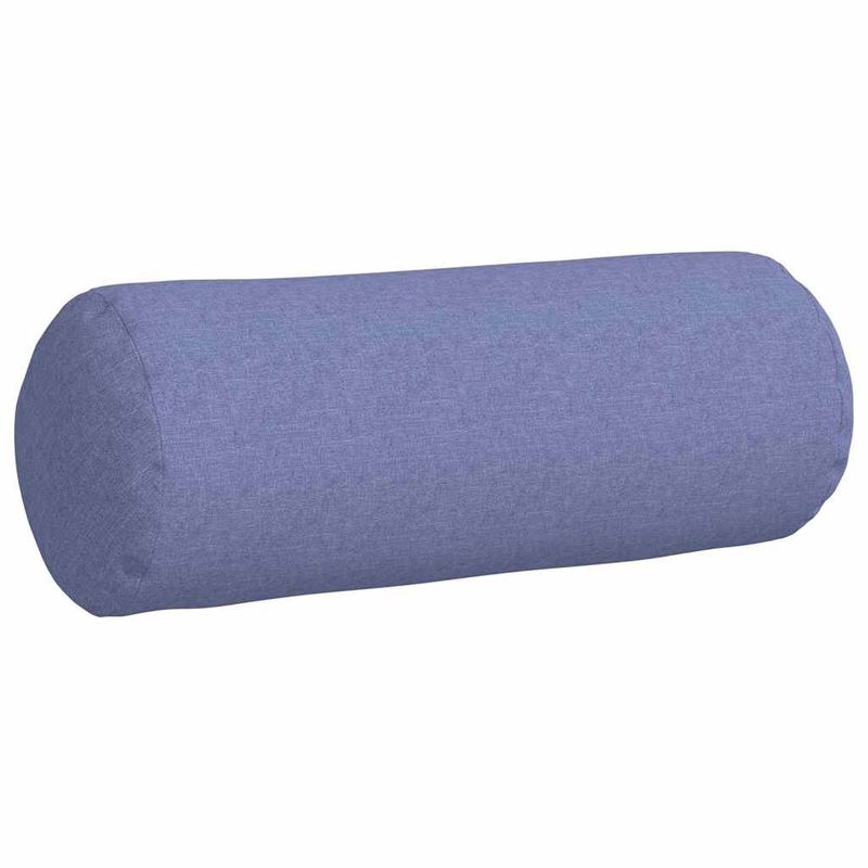 Casa si Gradina - Textile si covoare - Perne si pilote - Perne decorative - Perne Bolster 2 pcs Albastru Jeans Ø 25 x 70 cm tesatura - Infinity.ro