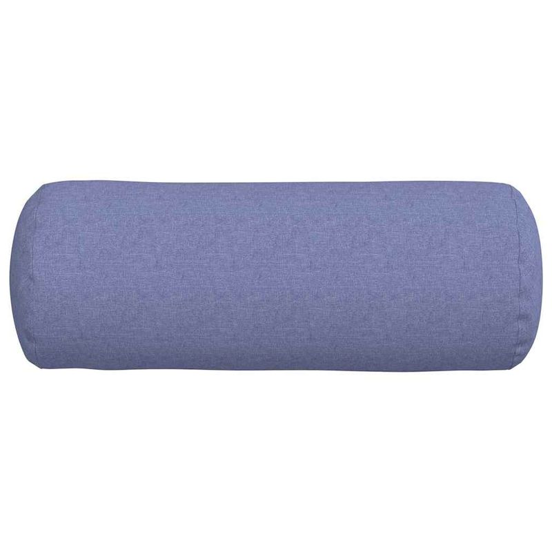 Casa si Gradina - Textile si covoare - Perne si pilote - Perne decorative - Perne Bolster 2 pcs Albastru Jeans Ø 25 x 70 cm tesatura - Infinity.ro