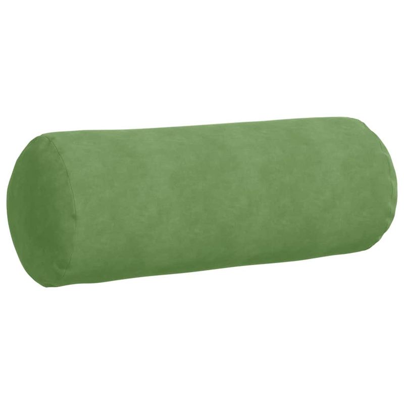 Casa si Gradina - Textile si covoare - Perne si pilote - Perne decorative - Perne Bolster 2 pcs Verde deschis Ø 25 x 70 cm - Infinity.ro