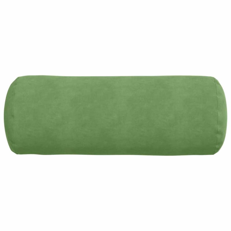 Casa si Gradina - Textile si covoare - Perne si pilote - Perne decorative - Perne Bolster 2 pcs Verde deschis Ø 25 x 70 cm - Infinity.ro