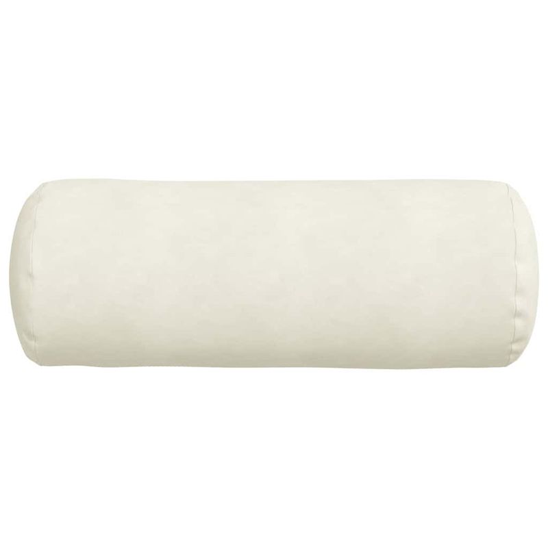 Casa si Gradina - Textile si covoare - Perne si pilote - Perne decorative - Perne Bolster 2 pcs Crem Ø 25 x 70 cm Tesatura din corduroy - Infinity.ro