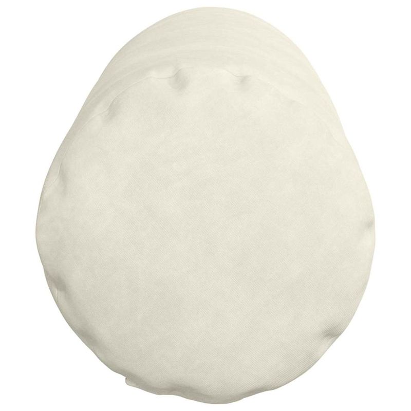 Casa si Gradina - Textile si covoare - Perne si pilote - Perne decorative - Perne Bolster 2 pcs Crem Ø 25 x 70 cm Tesatura din corduroy - Infinity.ro