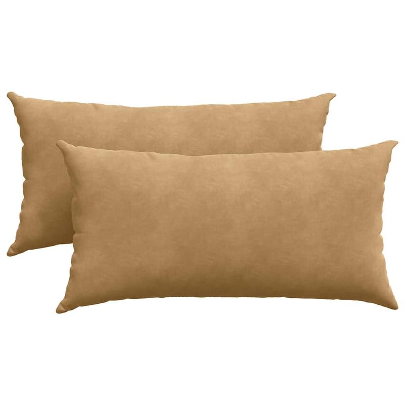 Casa si Gradina - Textile si covoare - Perne si pilote - Perne decorative - Perne pentru canapea 2 pcs Maro 80 x 40 cm - Infinity.ro