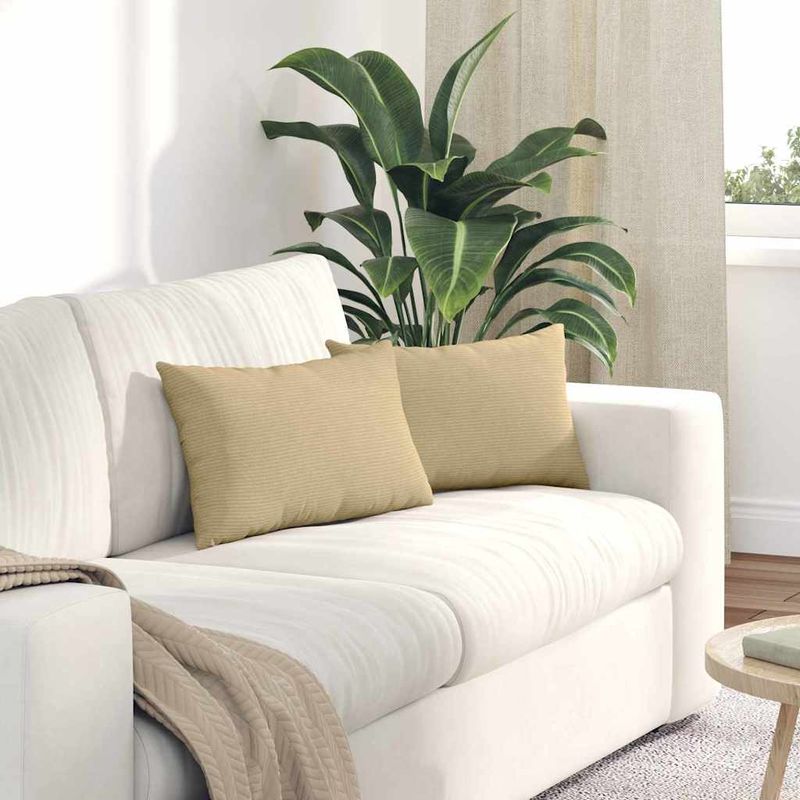 Casa si Gradina - Textile si covoare - Perne si pilote - Perne decorative - Perne pentru canapea 2 pcs Gri Verde 50 x 30 cm - Infinity.ro