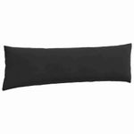 Casa si Gradina - Textile si covoare - Perne si pilote - Perne decorative - Perne pentru canapea 2 pcs Negru 145 x 40 cm - Infinity.ro