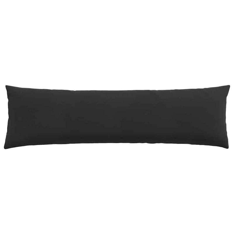 Casa si Gradina - Textile si covoare - Perne si pilote - Perne decorative - Perne pentru canapea 2 pcs Negru 145 x 40 cm - Infinity.ro
